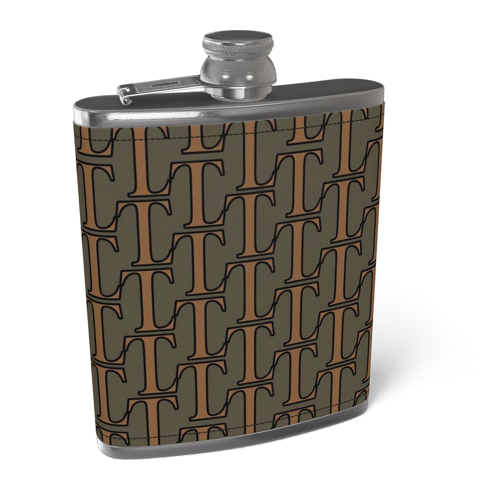 Alistaire- Leather Wrapped Flask