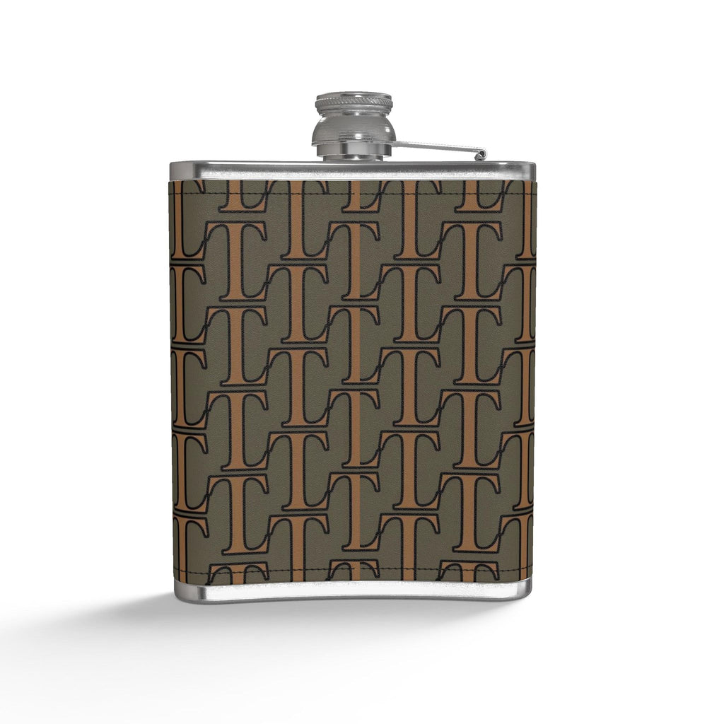 Alistaire- Leather Wrapped Flask