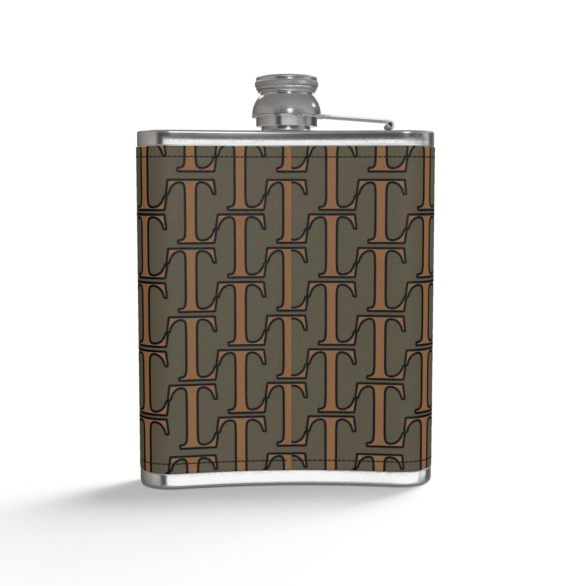 Alistaire- Leather Wrapped Flask