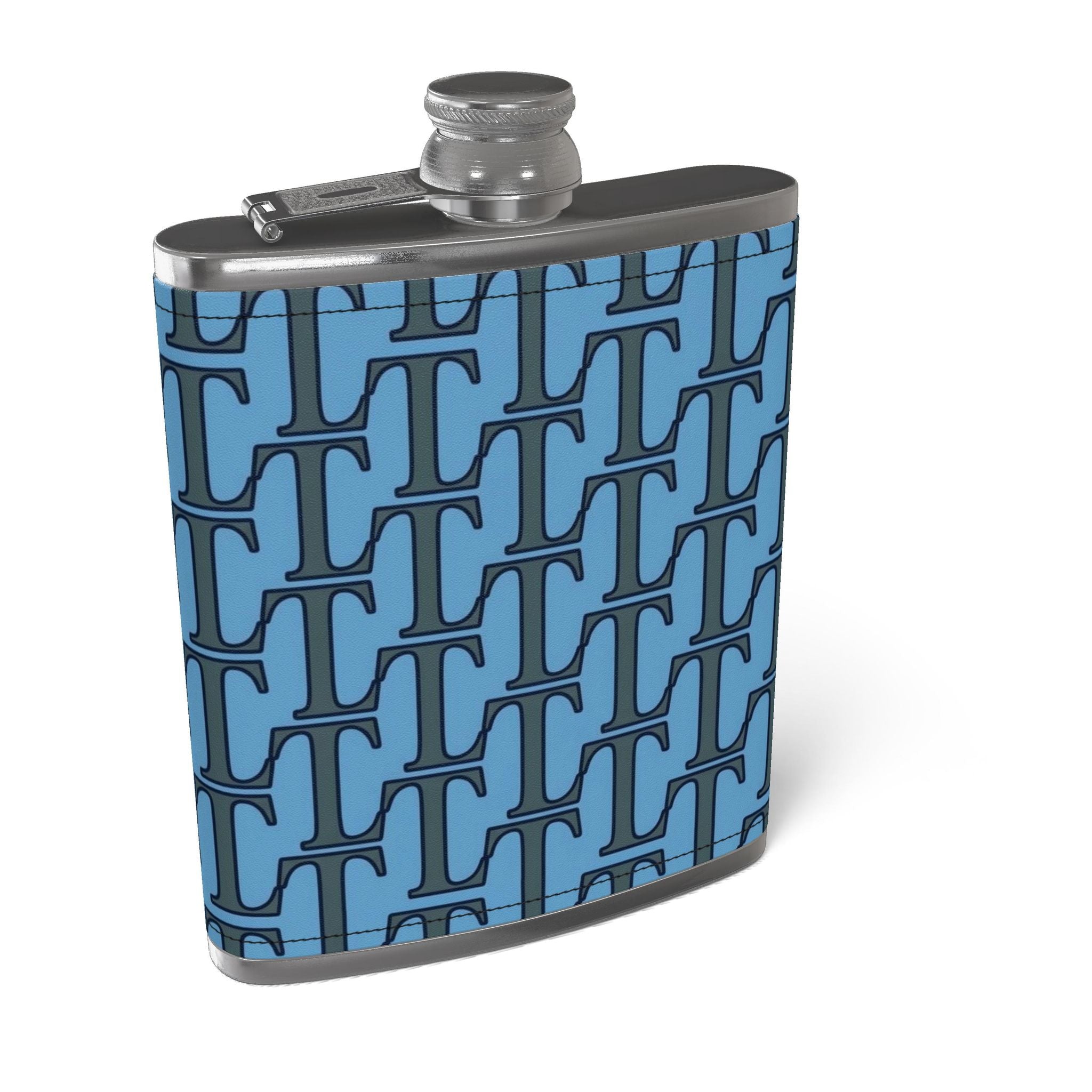 Hades- Leather Wrapped Flask