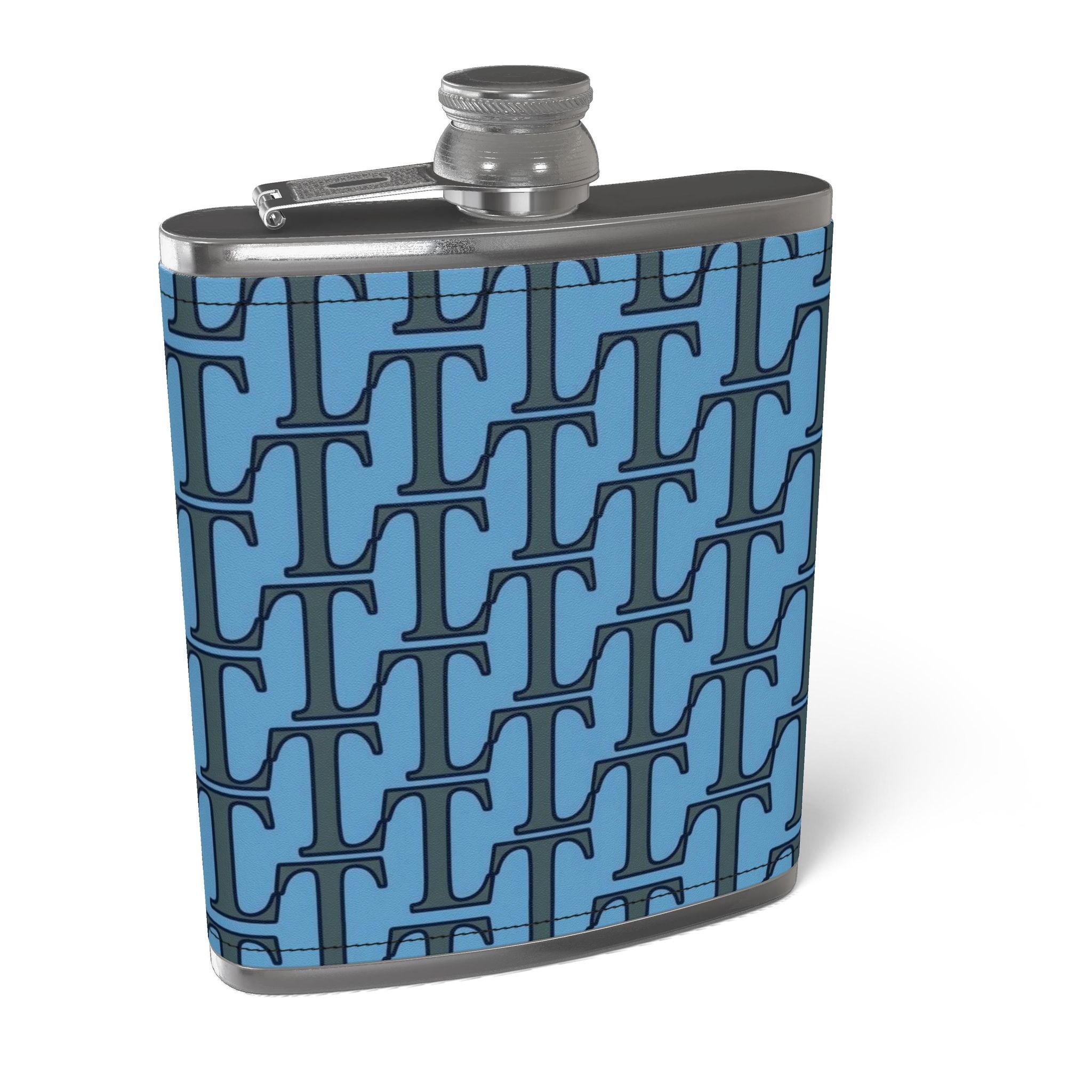 Hades- Leather Wrapped Flask