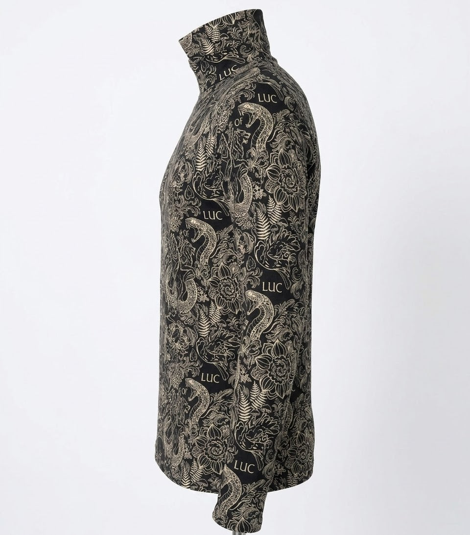 Chenonceau- Roll Neck Shirt