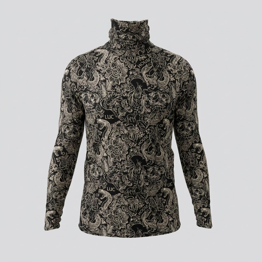 Chenonceau- Roll Neck Shirt